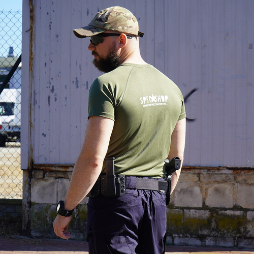 SpecShop.pl - Thermoactive Schießsport T-Shirt - Schwarz - T-Shirts - Bekleidung