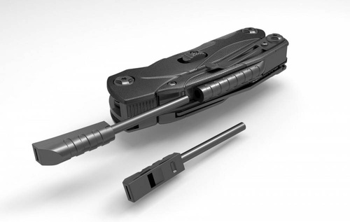 Roxon - Multitool Sparkle mit Feuerstarter - Schwarz - CM1349 - Multitools