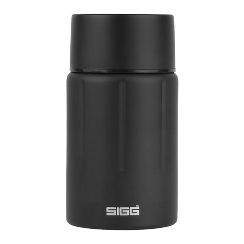 SIGG - Gemstone Obsidian Food Jar mit Schüssel und Göffel - 0.75 L - Schwarz - 8734.20 - Tassen & Thermoskannen