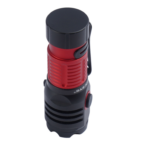 Falcon Eye - Hand-Taschenlampe Omega 1K - Blitzlicht - 1000 lm - Schwarz/Rot - FHH0141 - LED-Taschenlampen - Outdoor