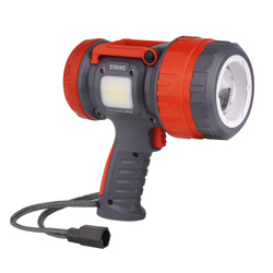 Falcon Eye - Suchscheinwerfer Strike - 1100 lm - Fokus - USB-C - Grau/Rot - FSL0013
