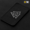 M-Tac - Lasergeschnittene Valknut horizontale Patch - Schwarz / Grau - 51164211