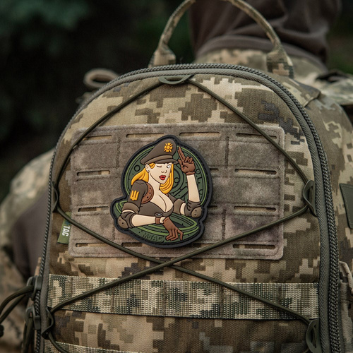 3D PVC Morale Patches - M-Tac – Tank Girl Patch – PVC – Vollfarbe – 51348344