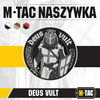 M-Tac - Deus Vult 3D PVC Aufnäher - Schwarz - 51116236