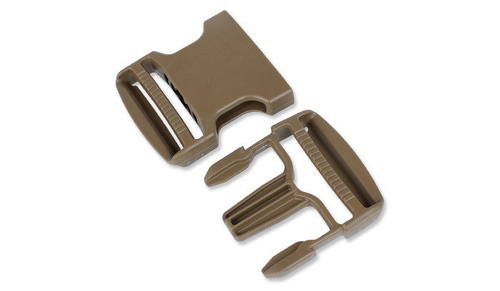 Schnallen - ITW Nexus - GTSR 2in Ladderloc-Schnalle - Coyote Braun