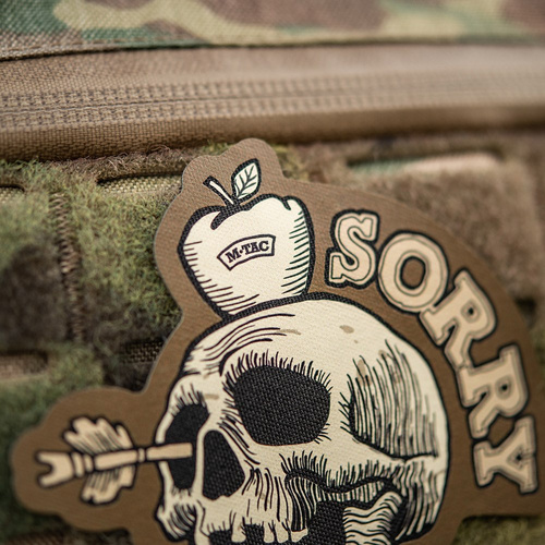 Morale Patch - M-Tac – Sorry-Patch – Polyester – Coyote – 51420005