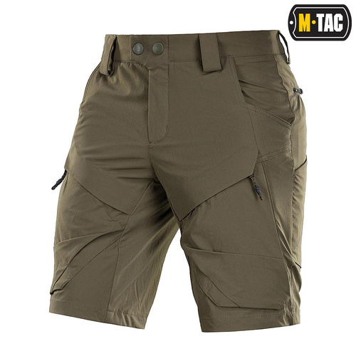 M-Tac - Taktische Shorts Rubicon Flex - 4-Way Stretch - YKK - Dark Olive - 20070048 - Kurze Hose