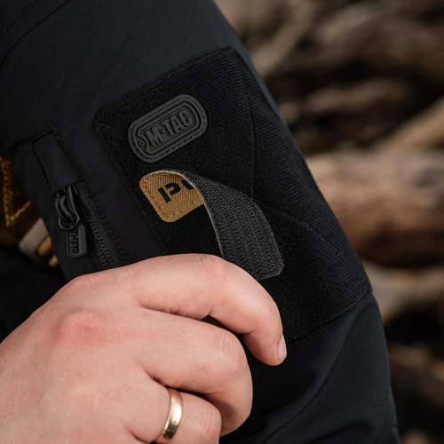 Andere - M-Tac - Aufnäher Polen 25x80 - Laserschnitt - Schwarz / Coyote - 51004105