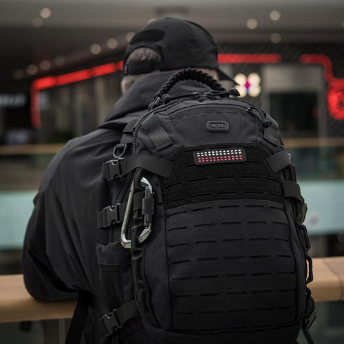 Verschiedenes - M-Tac - Polnischer Flaggenaufnäher - Fluoreszierend - Pixel - Laserschnitt - Schwarz / Rot / Weiß - 51005102 - Flaggen