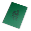 Modestone - Wasserdichtes Notizbuch - 210 x 297 mm - 50 Blatt - Grün - C43MIL