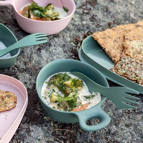 Light My Fire - Outdoor MealKit™ Kochgeschirr-Set - 8 Teile - SlatyBlack - 2418411010 - Touristische Kochgeschirrsets