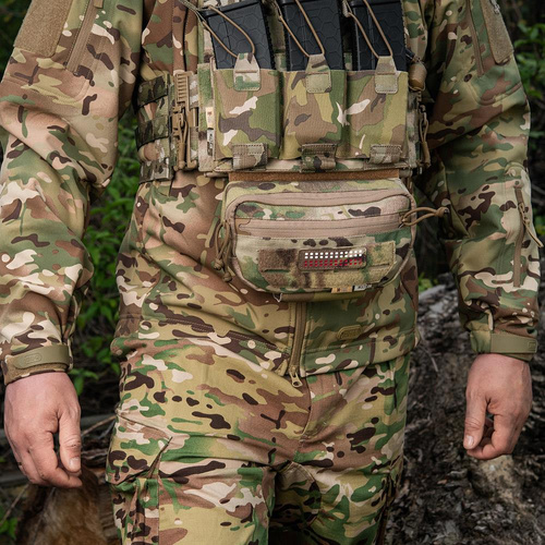 Verschiedenes - M-Tac - Polnischer Flaggenaufnäher - Fluoreszierend - Pixel - Laserschnitt - Rot / MultiCam / Weiß - 51005108 - Flaggen