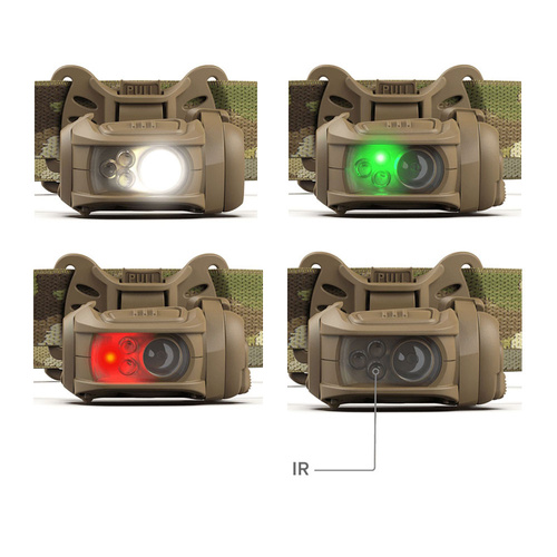 Stirnlampen - Princeton Tec - Kopflampe REMIX PRO MPLS - RGI - TAN / MultiCam - RMX300PRO-NOD-RGI-MC