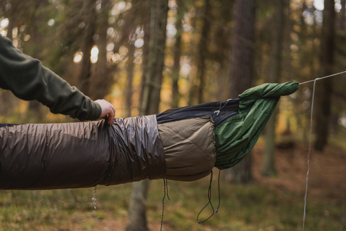 Hängematten & Zelte - Lesovik - LARVA Instant Stuff Sack - Walnut Brown