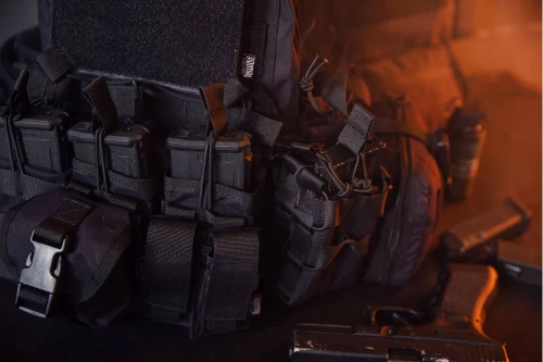 Primal Gear - Doppel-Karabiner-Magazinlader Corrie - Olive - PRI-19-031792 - Magazin & Munitionstaschen