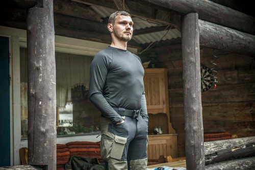 Thermoaktive Wäsche - Helikon - Unterwäsche-Set - Stufe 1 - Schwarz - KP-UN1-PO-01