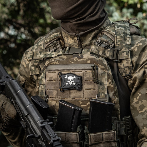 M-Tac - Jolly Roger Aufnäher - PVC - Schwarz - 51116802 - 3D PVC Morale Patches - Verschiedenes