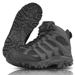 Merrell - Moab 3 Mid Tactical Response Wasserdichte Stiefel - Schwarz - J003911