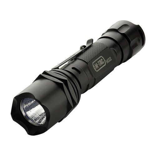 M-Tac - Taschenlampe LED M22 - 250 lm - Schwarz - MTC-M22-C - Schwarz - LED-Taschenlampen