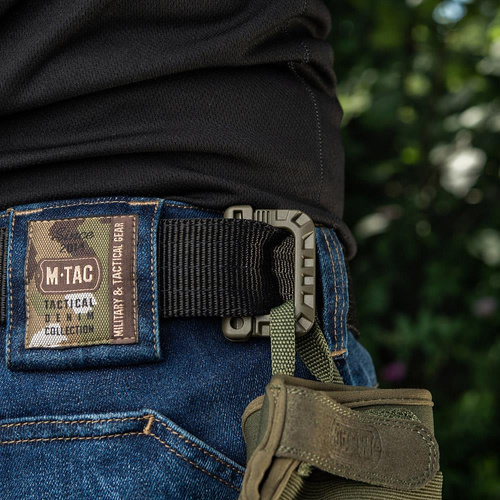 M-Tac - Grimloc-Karabiner - OD Grün - 3158-OD - Kunststoffkarabiner