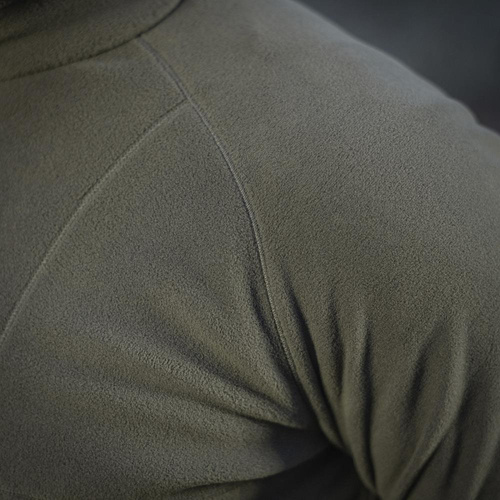 Bekleidung - M-Tac - Militär-Fleece Delta Polartec Cardigan Raglan - Dark Olive - 70022048 - Fleece-Sweatshirts
