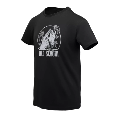 Helikon - T-shirt Old School - Schwarz - TS-OLS-CO-21 - T-Shirts