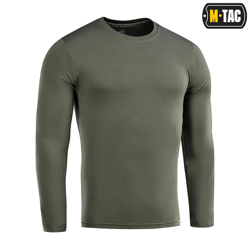Bekleidung - M-Tac - Militärisches Langarm-T-Shirt - Army Olive - 20067062 - Militär-T-Shirts