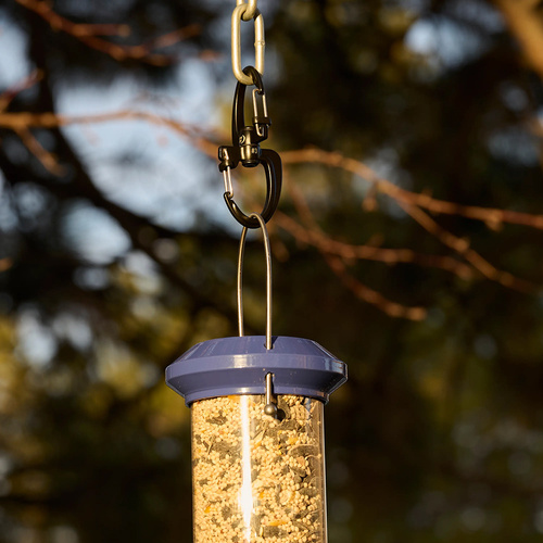 Stahlkarabiner - Nite Ize - Karabiner S-Biner 360 SlideLock Dual Carabiner #2 - Schwarz - SBLR2-01-R3