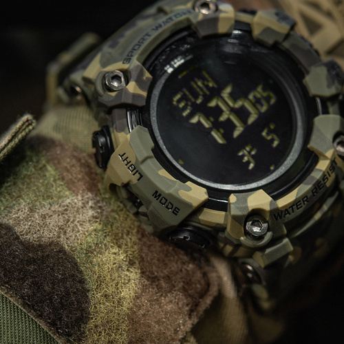 M-Tac - Taktische Uhr 2037 - LED - 5 ATM - Camo - 50007030 - Uhren - Verschiedenes
