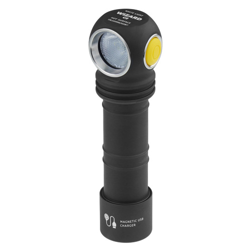 LED-Taschenlampen - Armytek - Wizard C2 wiederaufladbare Taschenlampe - 1200 Lm - 3200 mAh - F08901C