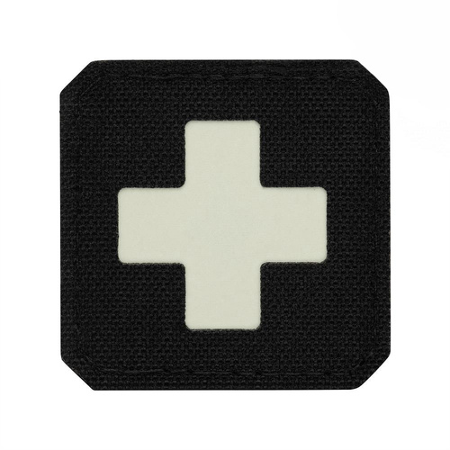 M-Tac – Medic Cross Laser Cut Patch – Schwarz / GID – 51122299 - Blutgruppe & Medic