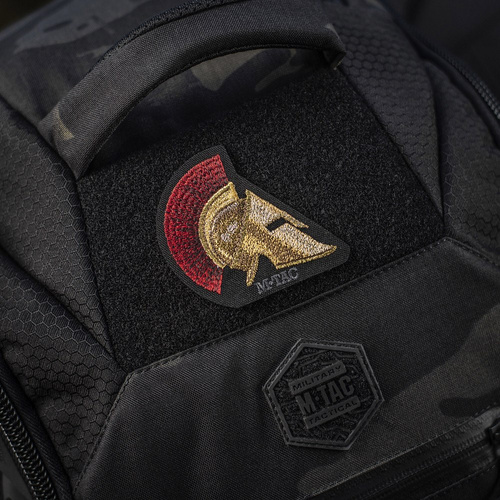 M-Tac – Spartan Helm-Patch – Stickerei – 500D Cordura – Gold/Rot – 51333000 - Andere - Verschiedenes
