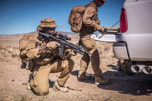 Cargohosen - Helikon - Modern Battle Dress Uniform® Hosen - NyCo Ripstop - Mud Brown - SP-MBD-NR-60