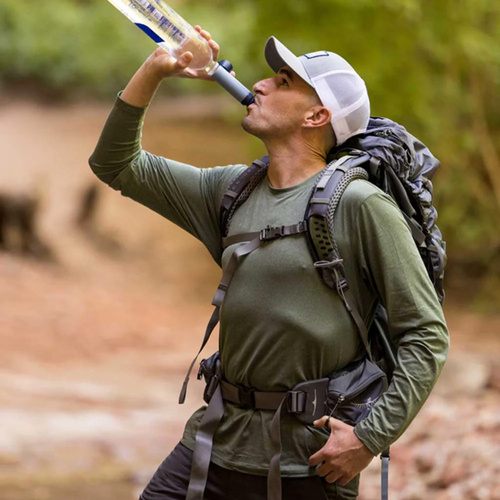 Wasseraufbereitung - LifeStraw - Wasserfilter Peak Solo - Limeade