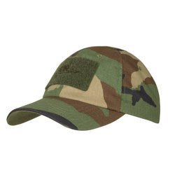 Helikon - Taktische Mütze - PolyCotton Ripstop - Woodland - CZ-BBC-PR-03