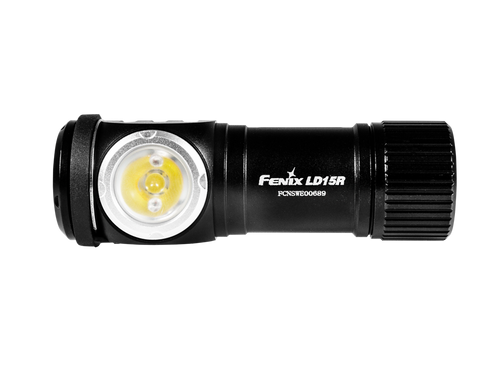 Fenix - Wiederaufladbare eckige Taschenlampe - 500 Lumen - 700 mAh - LD15R - LED-Taschenlampen