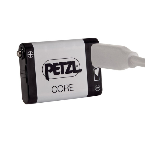 Batterien - Petzl - Wiederaufladbarer Akku Li-Ion CORE 2 für Hybrid-Taschenlampen - 1250 mAh - USB-C - E099EB00