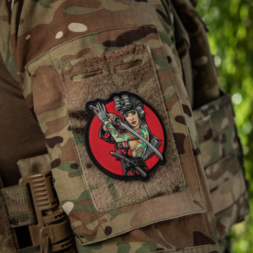 M-Tac – Tactical Girl №3 Yakuza Patch – PVC – hellgrüne Tattoos – Vollfarbe – 51116405 - Andere - Verschiedenes