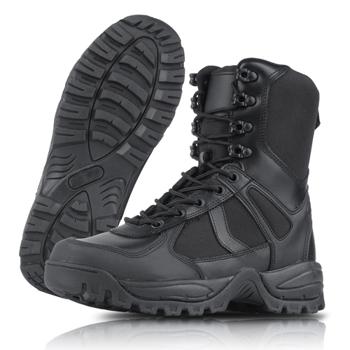 Mil-Tec - Stiefel Taktische Patrol One Zip - Schwarz - 12822302  - Militärstiefel