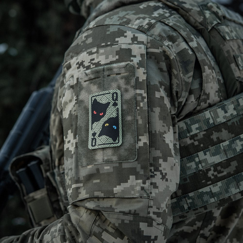 Andere - M-Tac – Aufnäher „Dame of Spades“ – Cordura 500D – Ornament – Oliv – 51362001