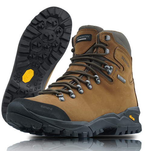Bennon - Terenno High Trekkingstiefel - Braun - Z60243 - Taktische Stiefel