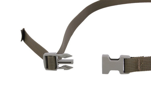 Seile & Gurte - WISPORT - Riemen mit Schnalle - 120 cm - Olivgrün