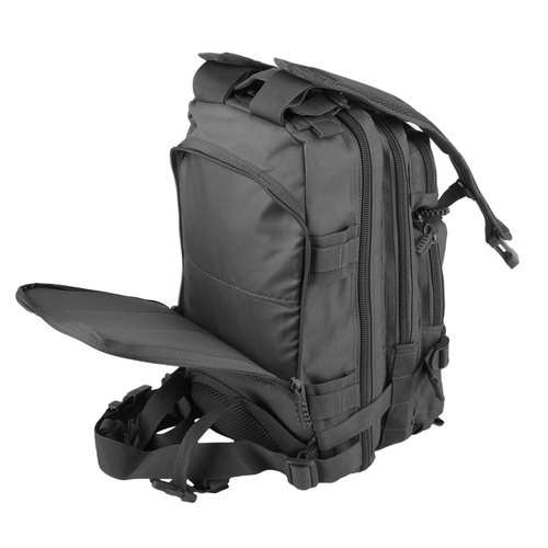 Outdoor - Magnum - FOX Tactical Backpack - 25 L - Schwarz - Stadt, EDC, 1 Tag (bis zu 25 Liter)