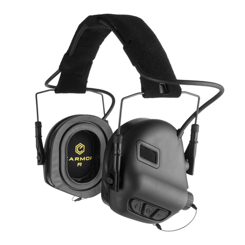 Earmor - Aktiver Gehörschützer M31 Mark4 - Schwarz - M31-BK-MARK4 - Aktive Kopfhörer