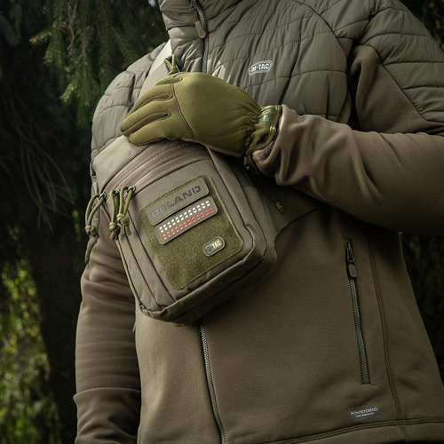 M-Tac - Polen Aufnäher - Laserschnitt - Ranger Grün / Schwarz - 51003123 - Flaggen - Verschiedenes