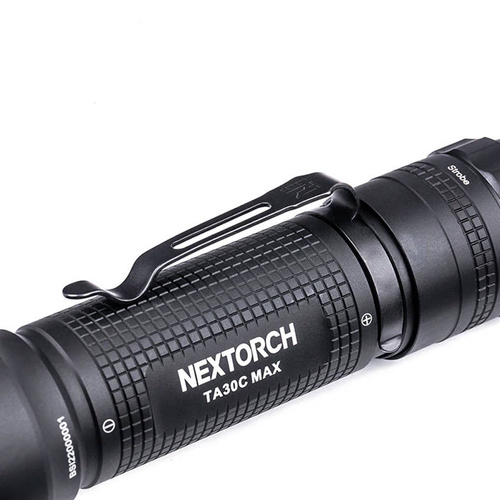 NEXTorch - LED Taschenlampe TA30C MAX - 3000 lm - Aluminium - Schwarz - TA30C MAX - LED-Taschenlampen - Outdoor