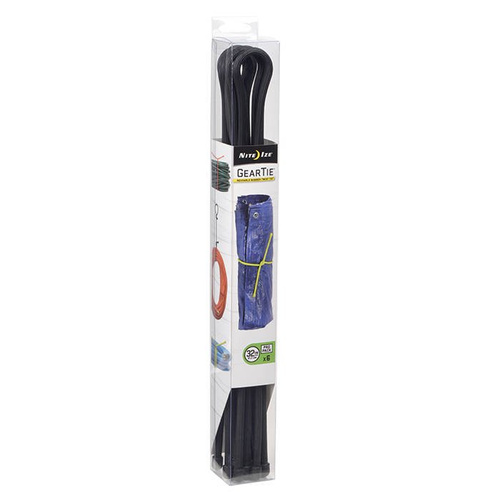Nite Ize - Gear Tie 32'' Pro Pack - Schwarz - 6Pack - GTPP32-01-R8 - Nite Ize