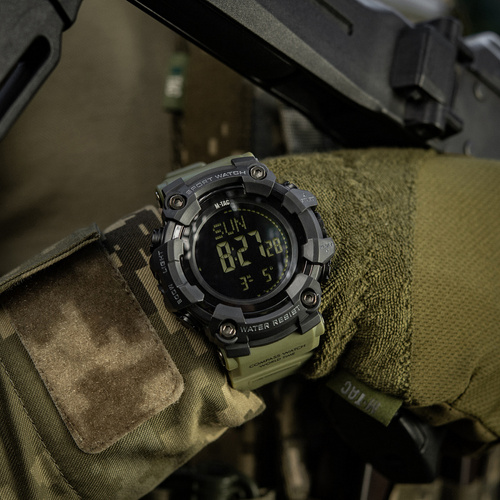 M-Tac - Taktische Uhr 2037 - LED - 5 ATM - Grün - 50007001 - Uhren