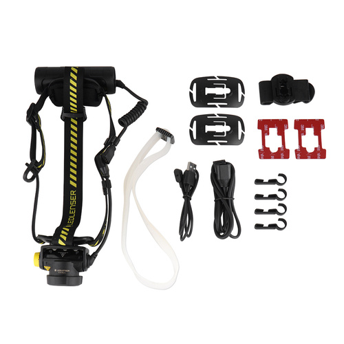 Outdoor - Ledlenser - Stirnlampe H7R WORK wiederaufladbar - 1000 Lumen - 4800 mAh - Schwarz - 502195 - LED-Taschenlampen