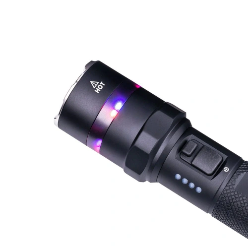 LED-Taschenlampen - NEXTorch - P84 LED Taktische Taschenlampe mit 4800 mAh Akku - 3000 lm - Schwarz - P84